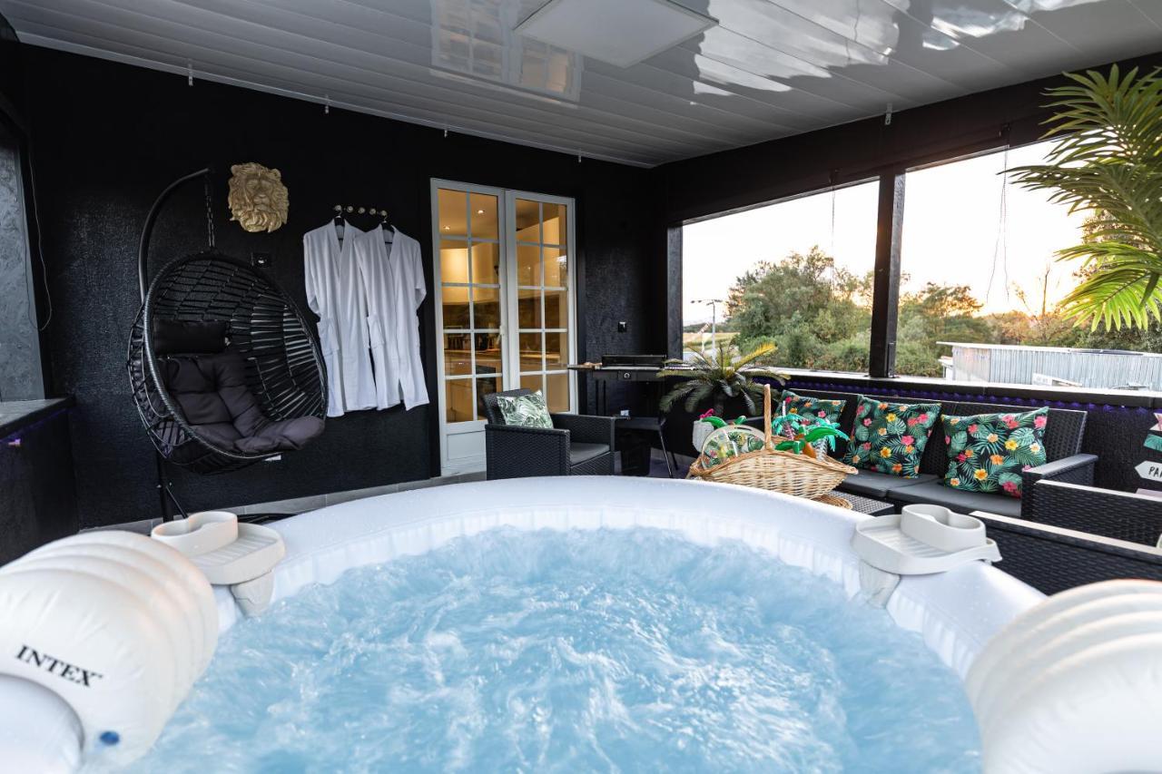 Dynasty Home Spa Appartement 100M2 Jacuzzi Terrasse Holtzheim Luaran gambar
