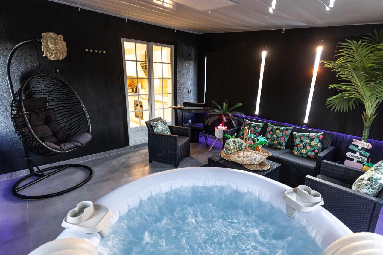 Dynasty Home Spa Appartement 100M2 Jacuzzi Terrasse Holtzheim Luaran gambar